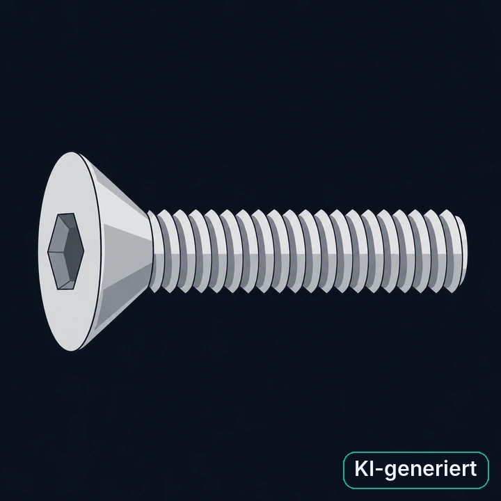 Senkkopfschraube als Illustration