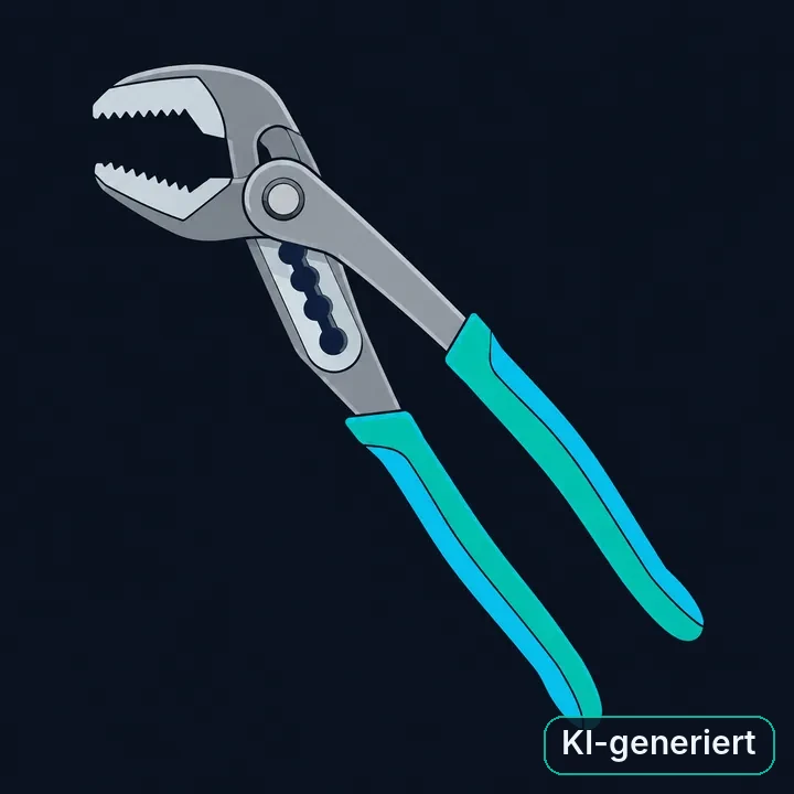 Wasserpumpenzange als Illustration